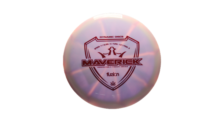 Dynamic Discs Fuzion Burst Maverick Fairway Driver Front View