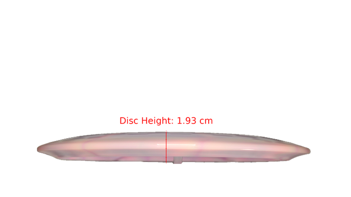 Dynamic Discs Fuzion Burst Maverick Fairway Driver Profile View