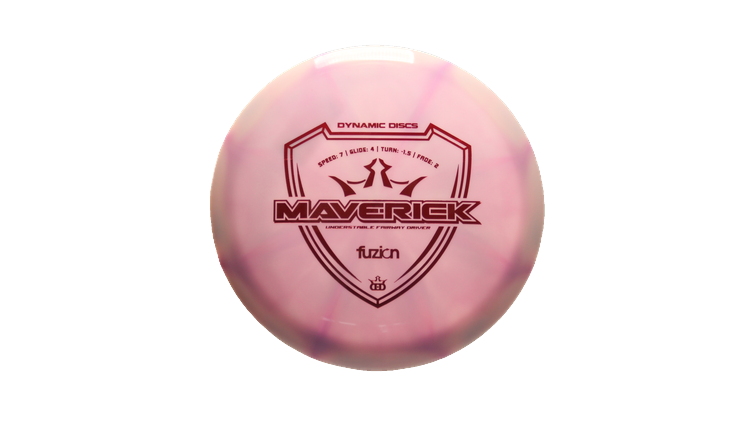 Dynamic Discs Fuzion Burst Maverick Fairway Driver Front View