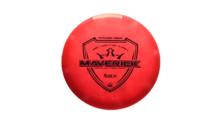 Dynamic Discs Fuzion Burst Maverick Fairway Driver Front View