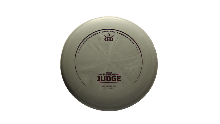 Dynamic Discs Classic Supreme Judge Putter Front View