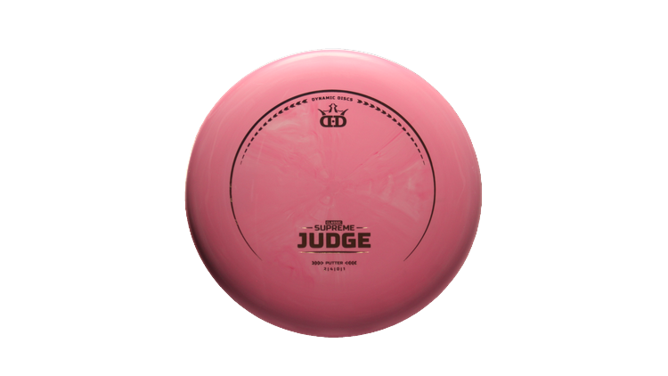 Dynamic Discs Classic Supreme Judge Putter Front View