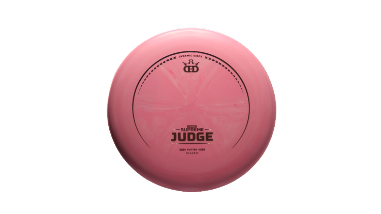 Dynamic Discs Classic Supreme Judge Putter Front View
