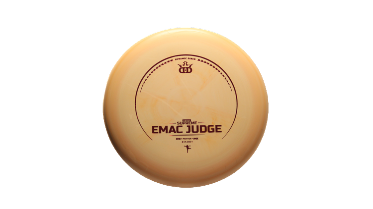 Dynamic Discs Classic Supreme Emac Judge Putter Front View