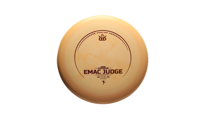 Dynamic Discs Classic Supreme Emac Judge Putter Front View