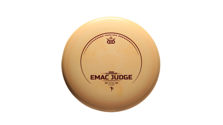 Dynamic Discs Classic Supreme Emac Judge Putter Front View