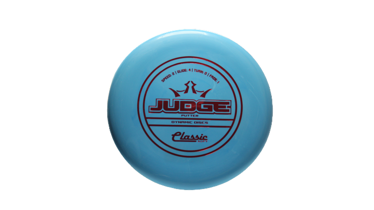 Dynamic Discs Classic Soft Judge Putter Front View