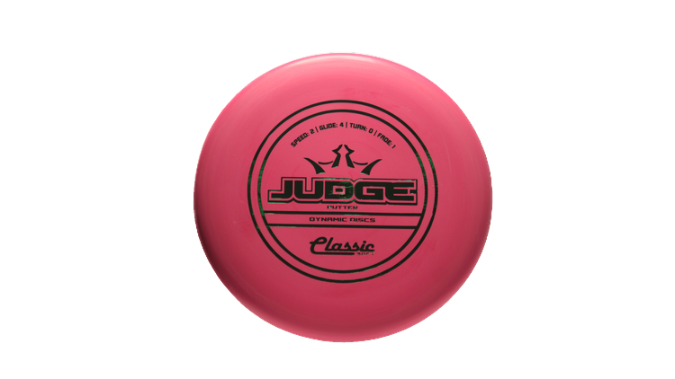 Dynamic Discs Classic Soft Judge Putter Front View