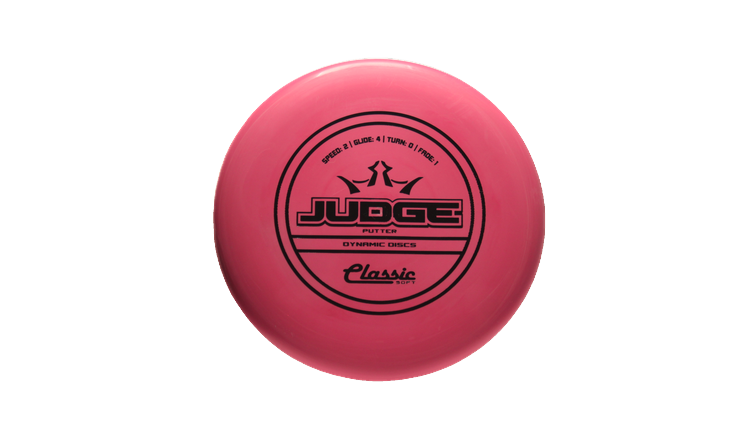 Dynamic Discs Classic Soft Judge Putter Front View