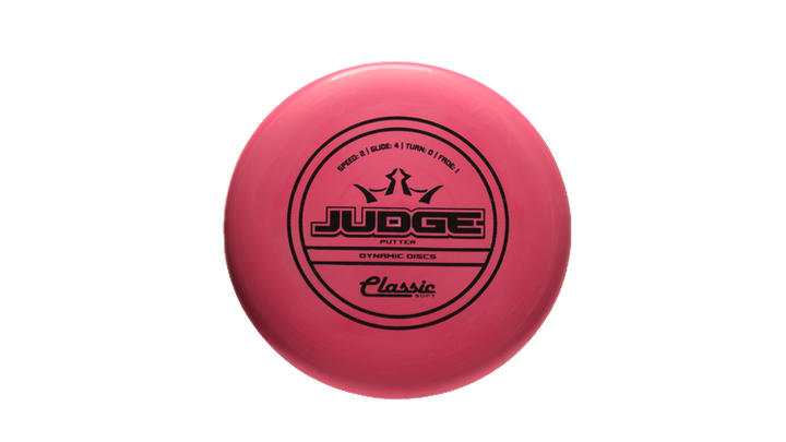 Dynamic Discs Classic Soft Judge Putter Front View