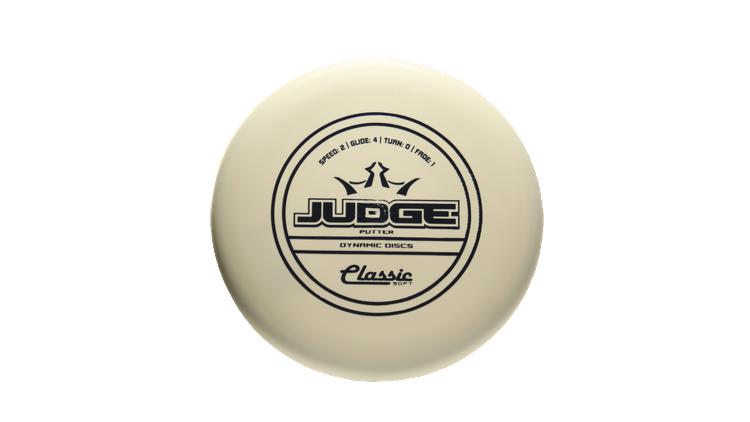 Dynamic Discs Classic Soft Judge Putter Front View