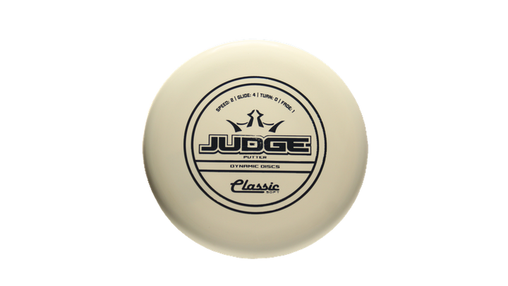 Dynamic Discs Classic Soft Judge Putter Front View