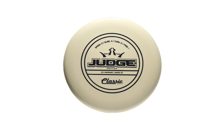 Dynamic Discs Classic Soft Judge Putter Front View