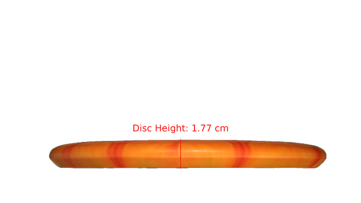 Dynamic Discs Classic Soft Burst Warden Putter Profile View