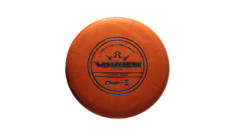 Dynamic Discs Classic Soft Burst Warden Putter Front View