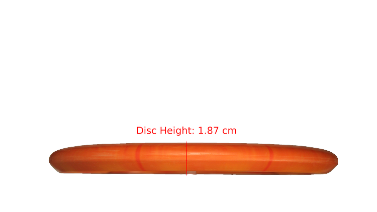 Dynamic Discs Classic Soft Burst Warden Putter Profile View