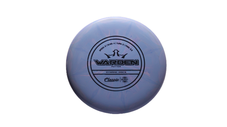Dynamic Discs Classic Soft Burst Warden Putter Front View