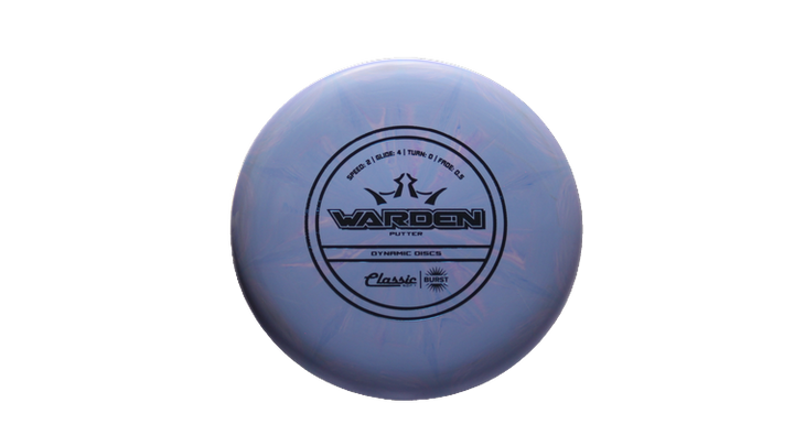 Dynamic Discs Classic Soft Burst Warden Putter Front View