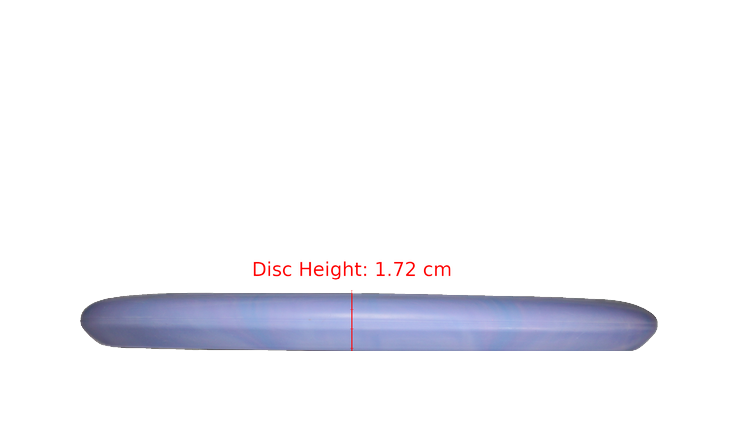 Dynamic Discs Classic Soft Burst Warden Putter Profile View