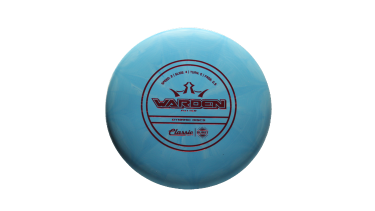 Dynamic Discs Classic Soft Burst Warden Putter Front View