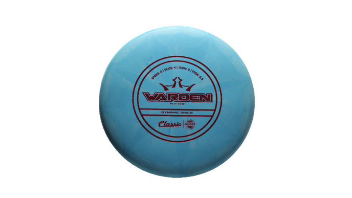 Dynamic Discs Classic Soft Burst Warden Putter Front View