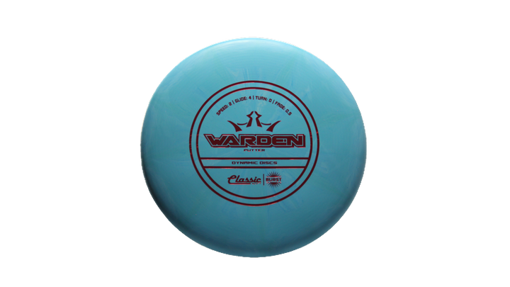Dynamic Discs Classic Soft Burst Warden Putter Front View