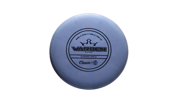 Dynamic Discs Classic Soft Burst Warden Putter Front View