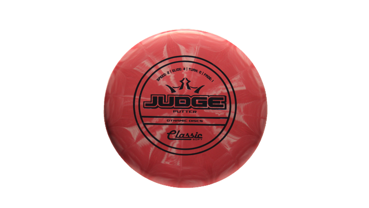 Dynamic Discs Classic Soft Burst Judge Putter Front View