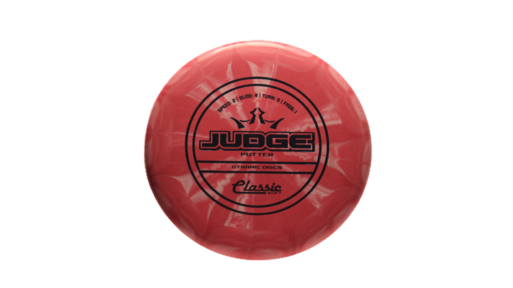 Dynamic Discs Classic Soft Burst Judge Putter Front View