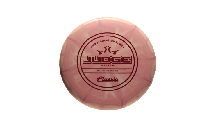 Dynamic Discs Classic Soft Burst Judge Putter Front View