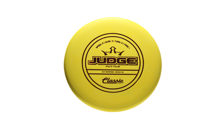 Dynamic Discs Classic Soft Burst Judge Putter Front View