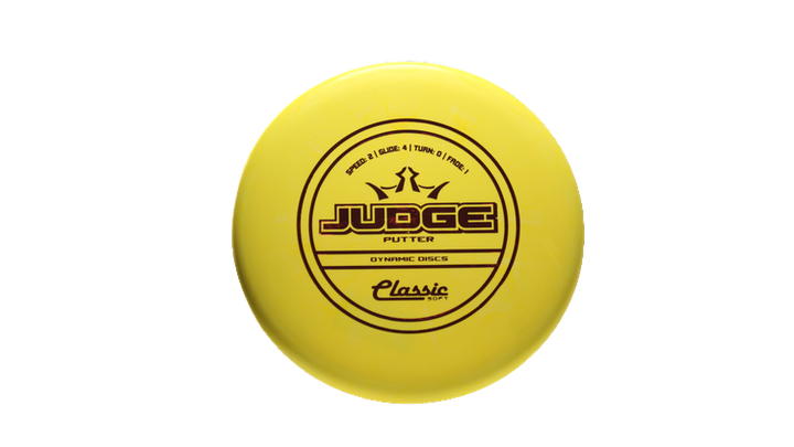 Dynamic Discs Classic Soft Burst Judge Putter Front View