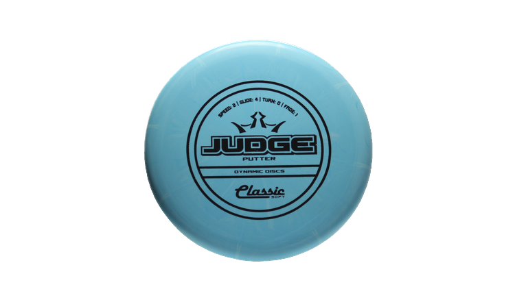 Dynamic Discs Classic Soft Burst Judge Putter Front View
