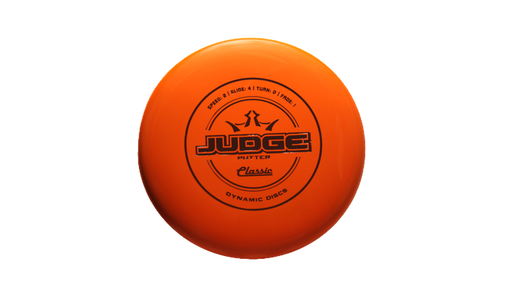 Dynamic Discs Classic Judge Putter Front View