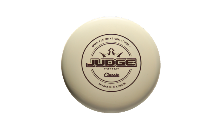 Dynamic Discs Classic Judge Putter Front View