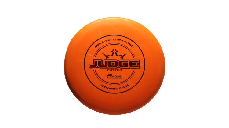 Dynamic Discs Classic Burst Judge Putter Front View