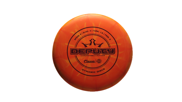 Dynamic Discs Classic Burst Deputy Putter Front View
