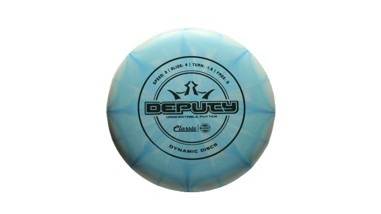 Dynamic Discs Classic Burst Deputy Putter Front View