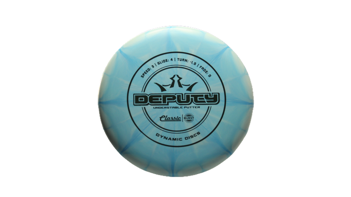 Dynamic Discs Classic Burst Deputy Putter Front View