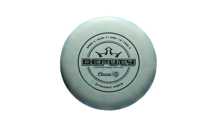 Dynamic Discs Classic Burst Deputy Putter Front View