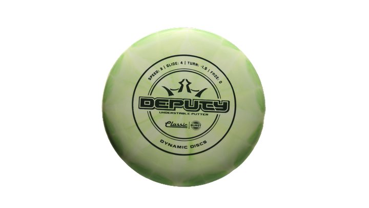Dynamic Discs Classic Burst Deputy Putter Front View