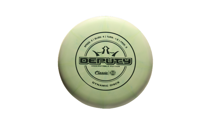 Dynamic Discs Classic Burst Deputy Putter Front View