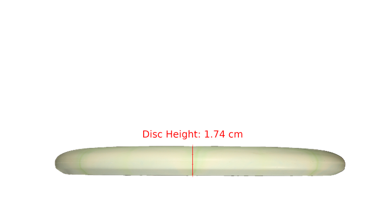 Dynamic Discs Classic Burst Deputy Putter Profile View