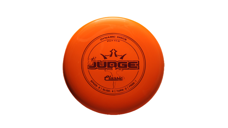 Dynamic Discs Classic Blend Emac Judge Putter Front View