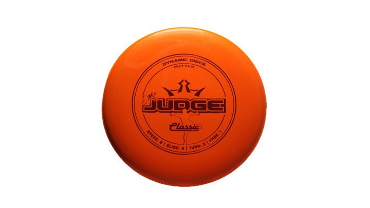 Dynamic Discs Classic Blend Emac Judge Putter Front View