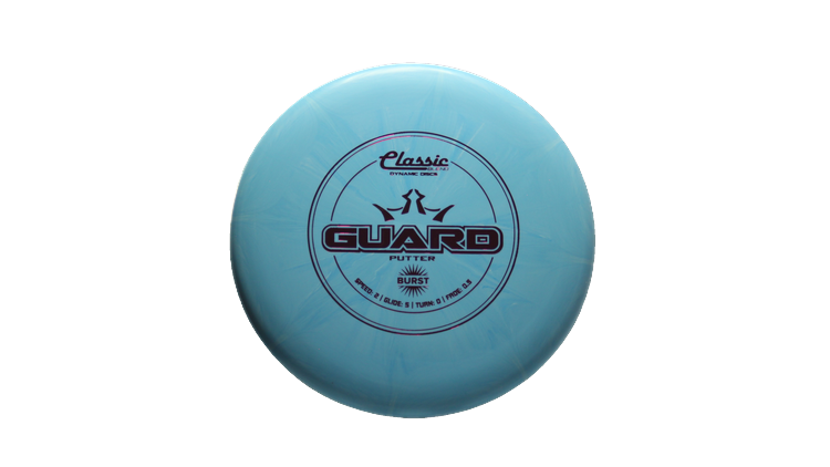 Dynamic Discs Classic Blend Burst Guard Putter Front View