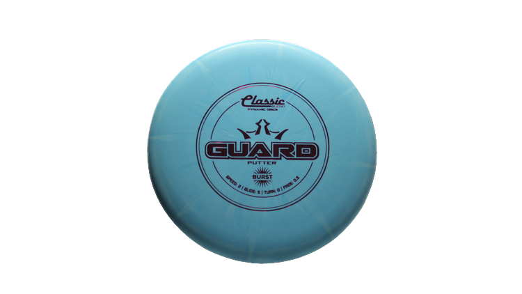 Dynamic Discs Classic Blend Burst Guard Putter Front View