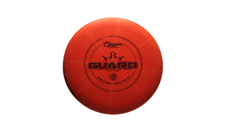 Dynamic Discs Classic Blend Burst Guard Putter Front View