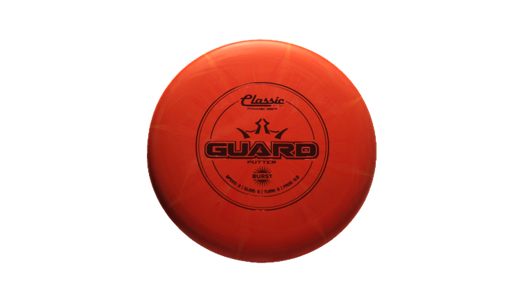 Dynamic Discs Classic Blend Burst Guard Putter Front View