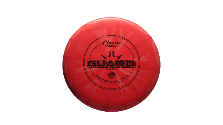 Dynamic Discs Classic Blend Burst Guard Putter Front View